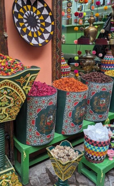 How much did we spend during a week in Marrakech, Morocco?