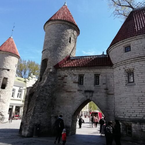 Viru gate, Tallinn, Estonia