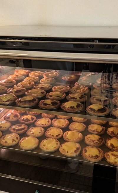 Making Pastel de natas at Boiler Studio, Porto